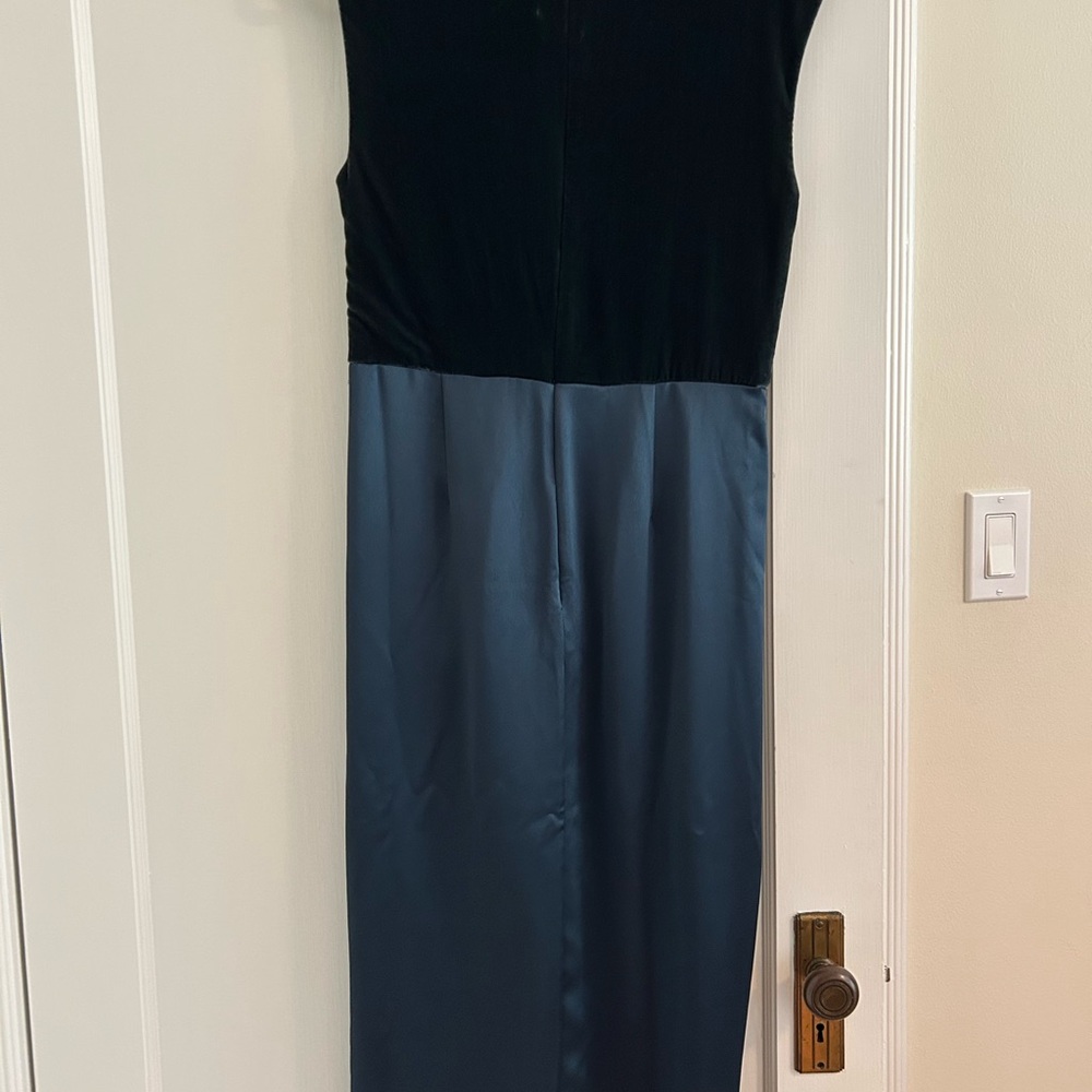 Reiss Black and Gray Midi Dress - Picture 6 of 6